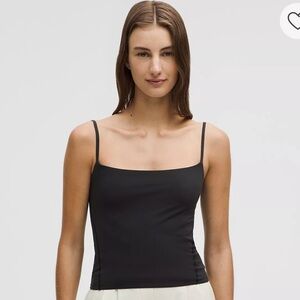 Lululemon Wundermost Spaghetti Strap Cami Tank in Black